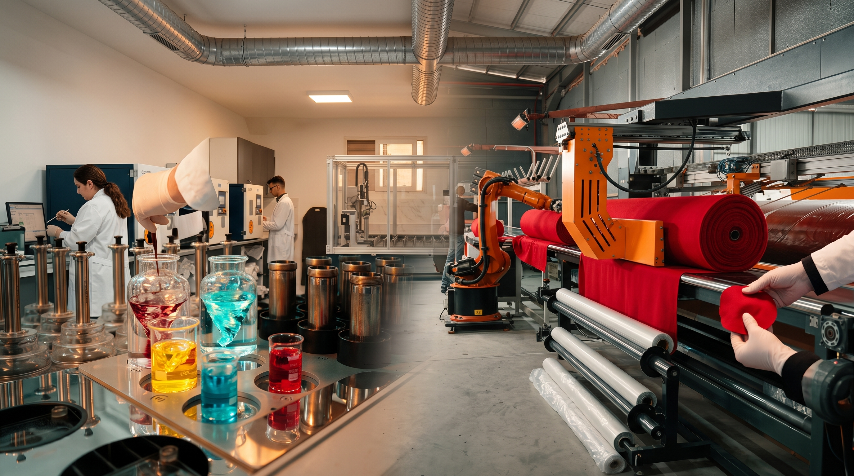 Kalite kontrol ve Ar-Ge laboratuvarı